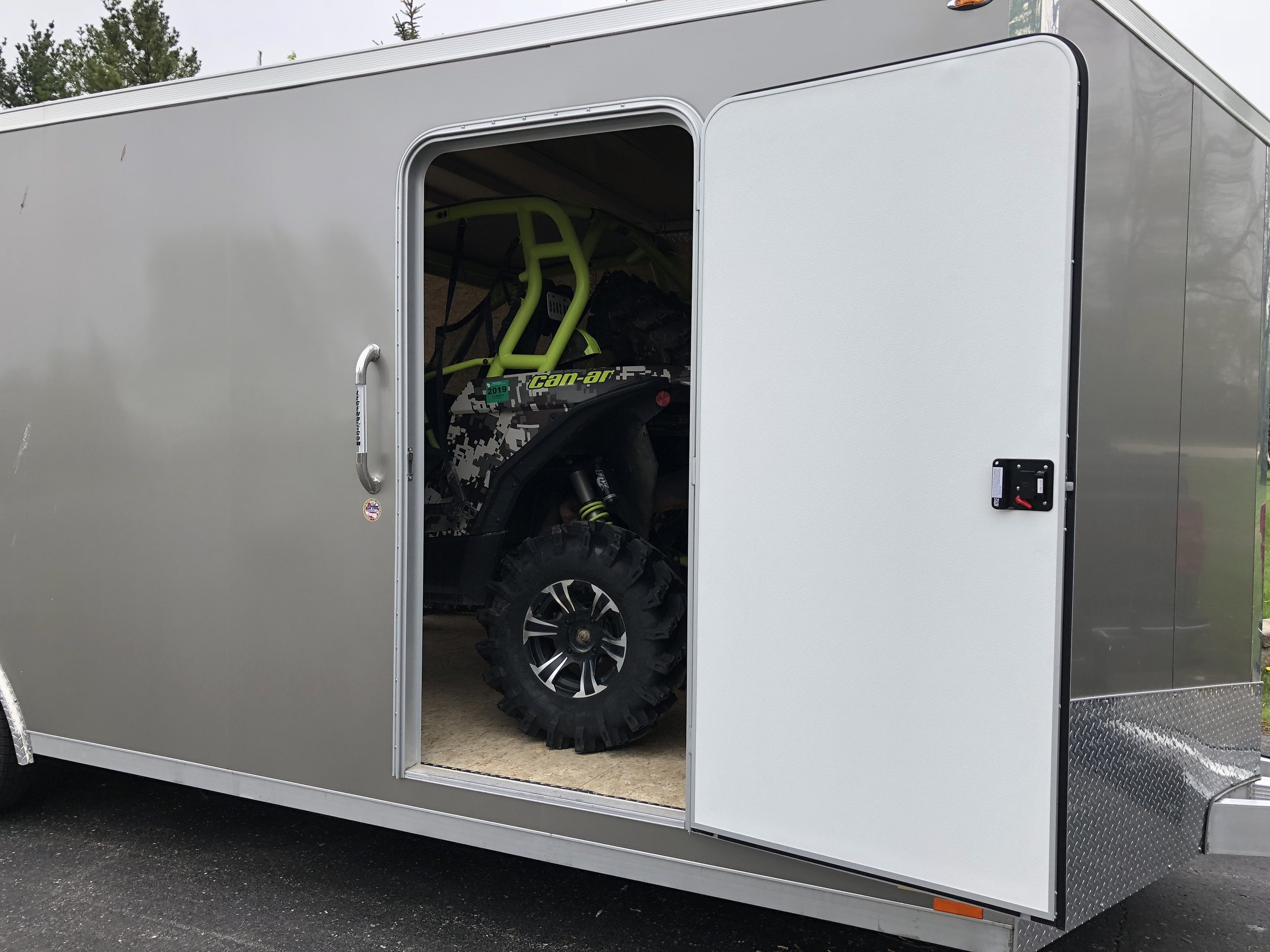  Another trailer I had for carrying the utvs. 