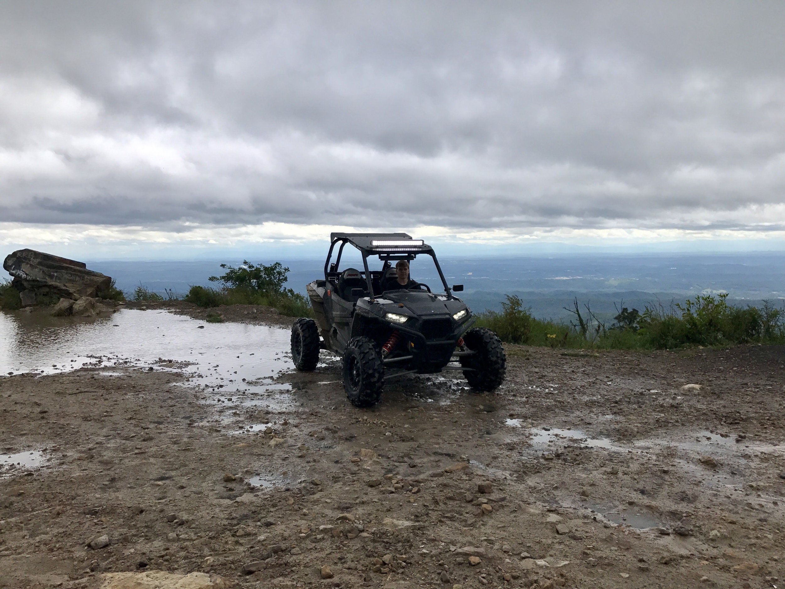  Riding during remnants of Hurricane Harvey 