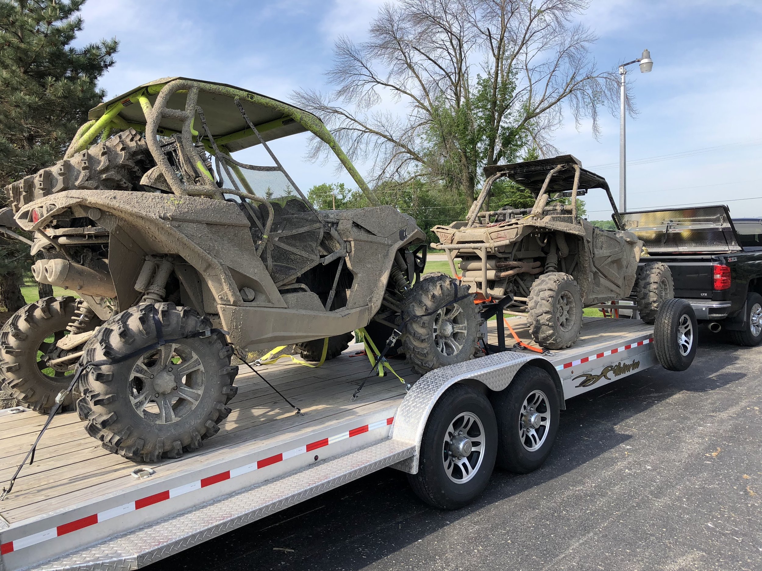  My set up before the camper. 