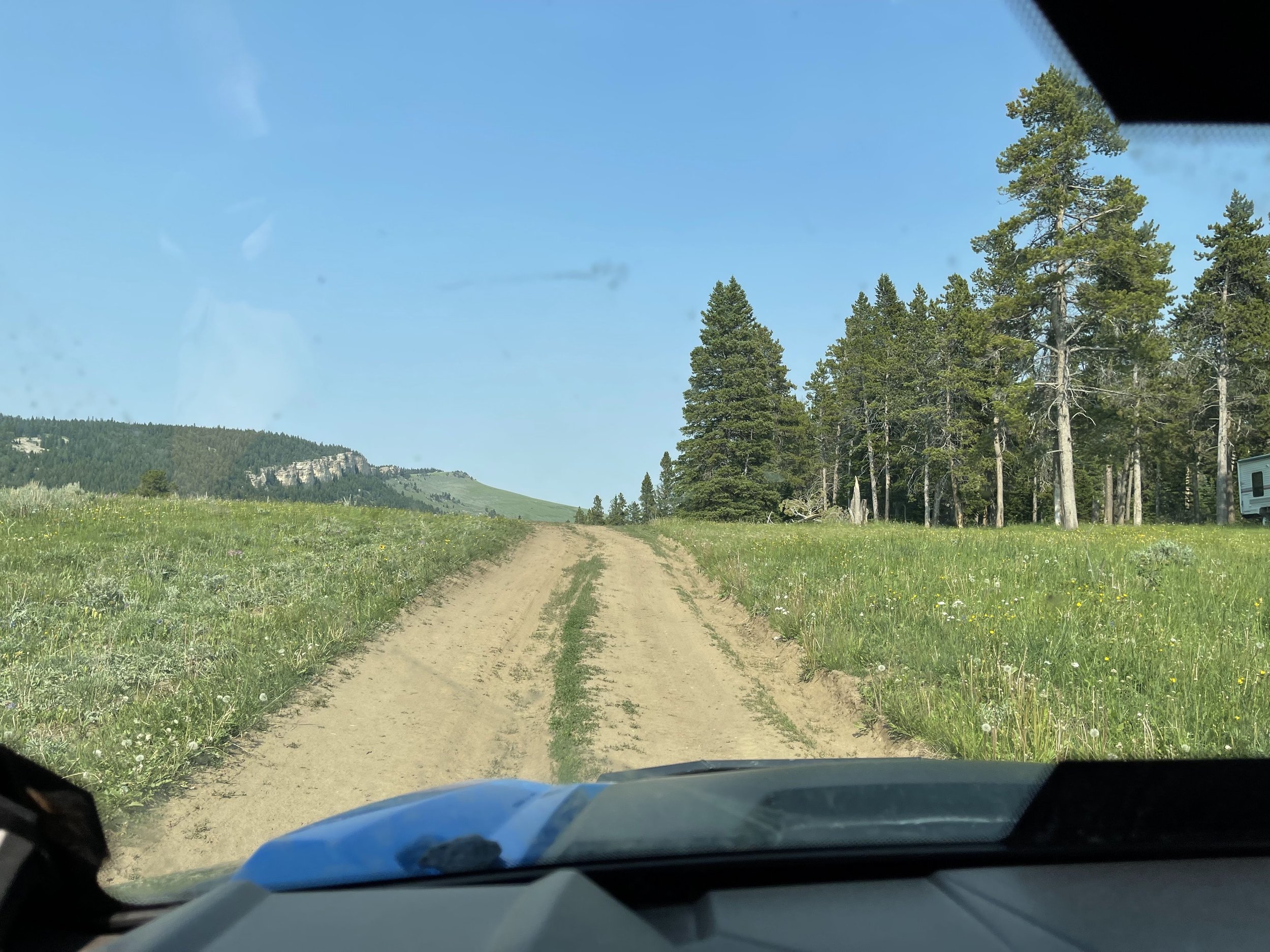  Be mindful, there are people everywhere dispersed camping, take it slow. 