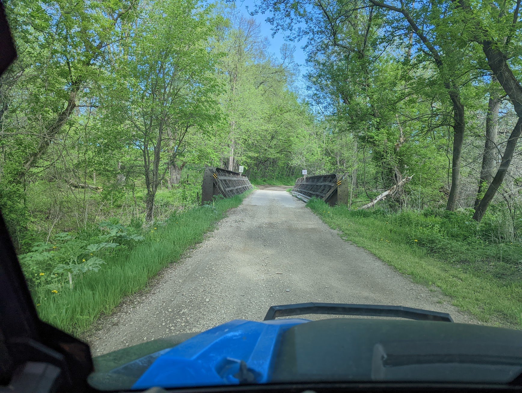 More railroad era infrastructure, in the form of a bridge.  Almost like “Living History” your able to use the bridges to cross these beautiful rivers and creeks.  So unique! 