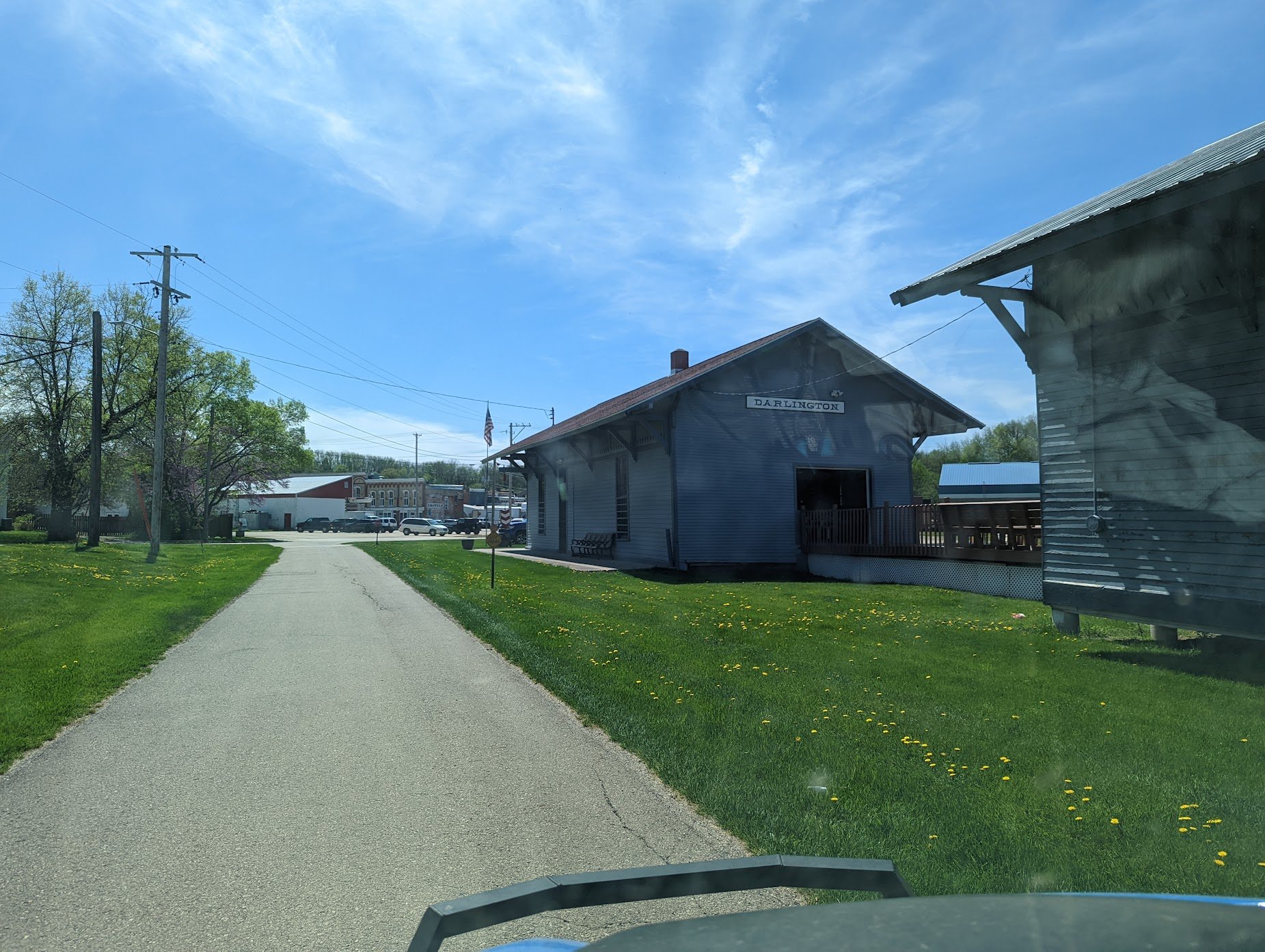  Darlington, Very cool to see the old railroad era infrastructure still intact. 