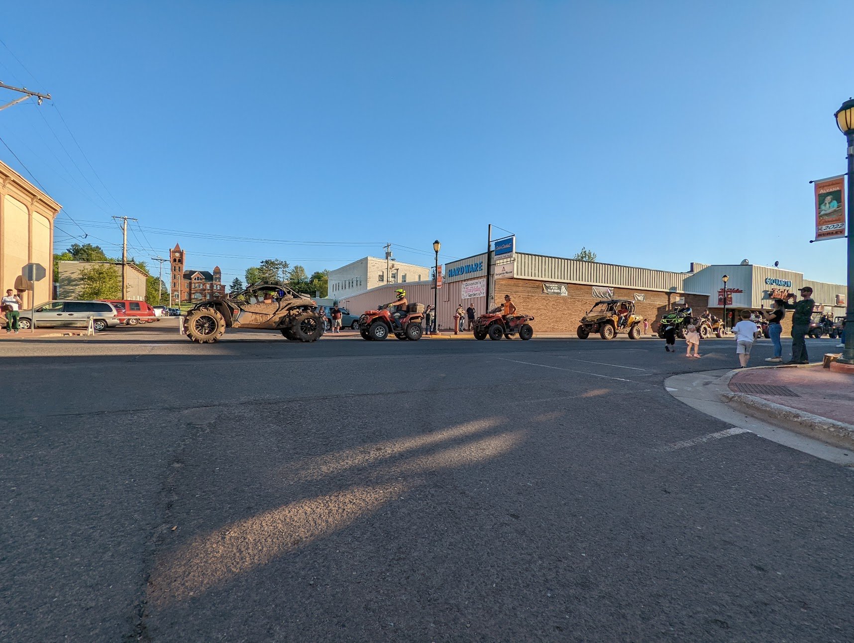  ATV Parade in Hurley, is part of the festivities throughout Iron County during Memorial Day, Really great that these communities put on such a fun series of events for atvers. 