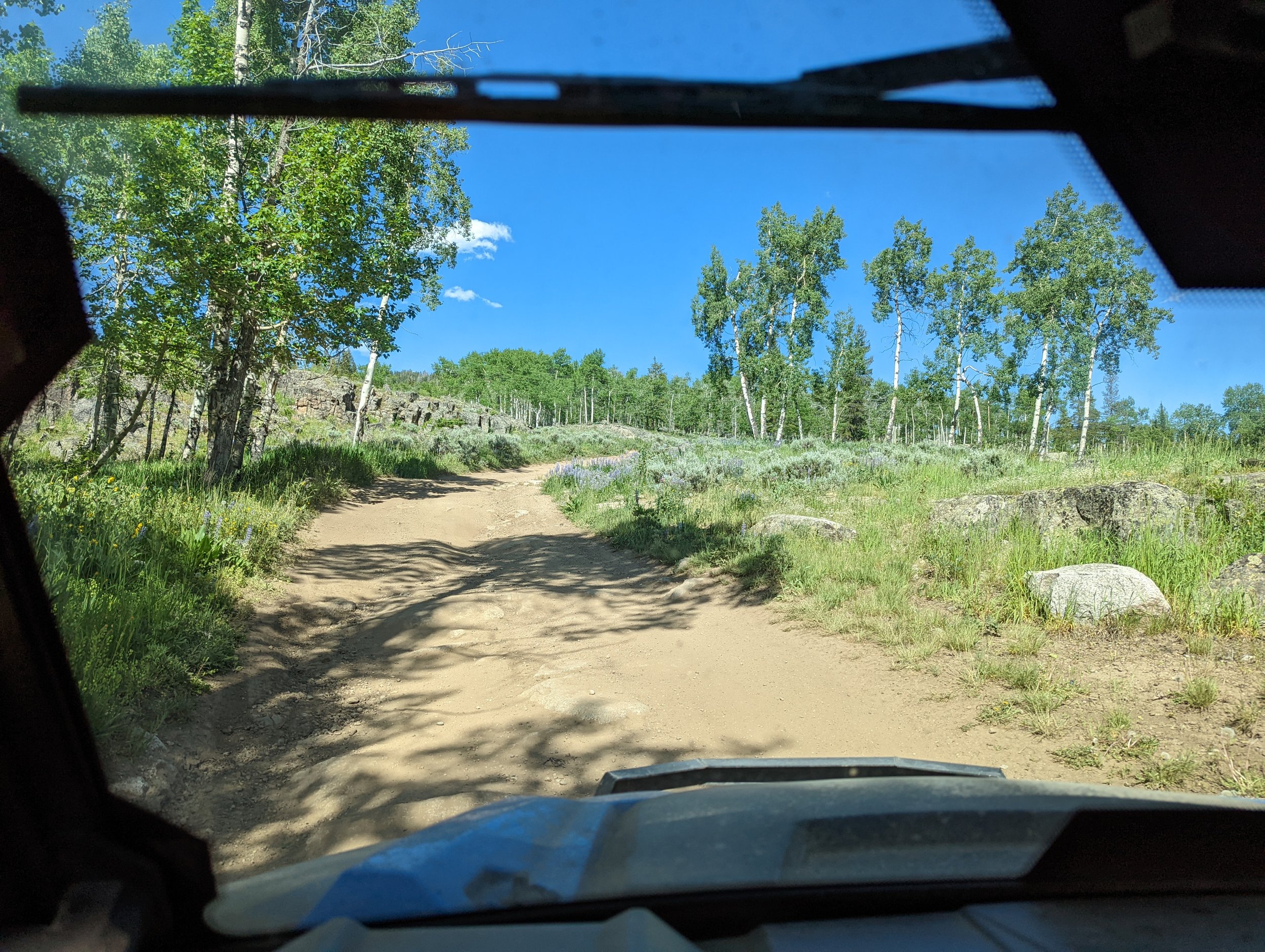  It’s hard to show you the massive elevation changes on these trails.  You are either going up or down for miles at a time, It’s truly incredible.  The pictures and videos do not do it justice, To the point, I would recommend you know your machine and your capabilities while driving.  These trails warrant that kind of caution.  Just as I caution people going to the off-road parks in Tennessee, I caution you here as well.   