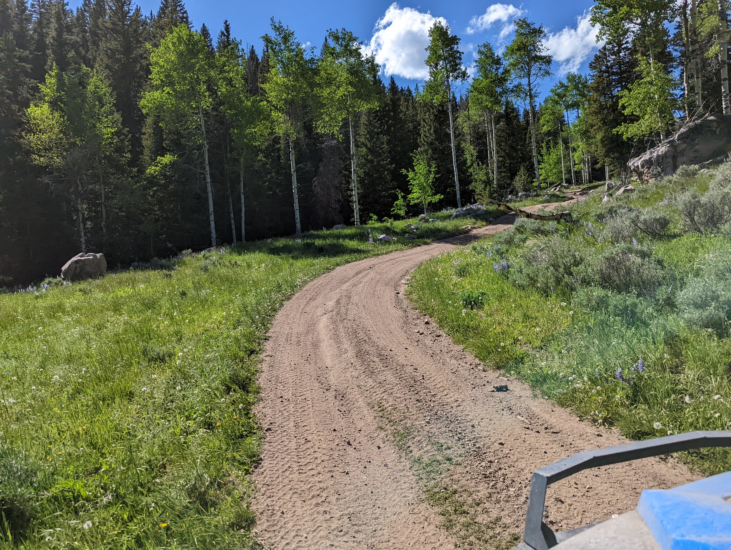  You feel as though your climbing your way to the stars on these trails.   