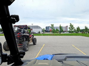Trail ride to Ho-Chunk Casino, Black River Falls, Wisconsin
