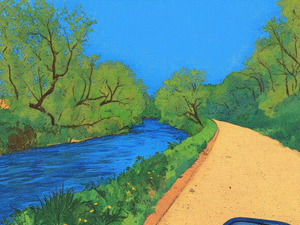 Cheese State Trail System Near Gratiot, Wisconsin