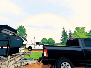 Beautiful Morning Rainbow