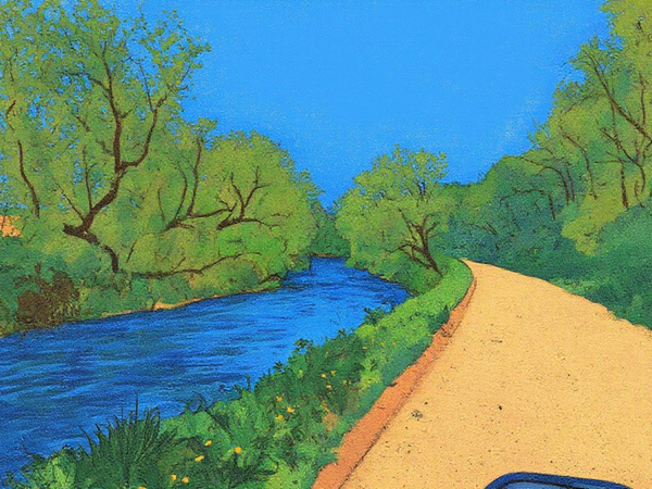 Cheese State Trail System Near Gratiot, Wisconsin