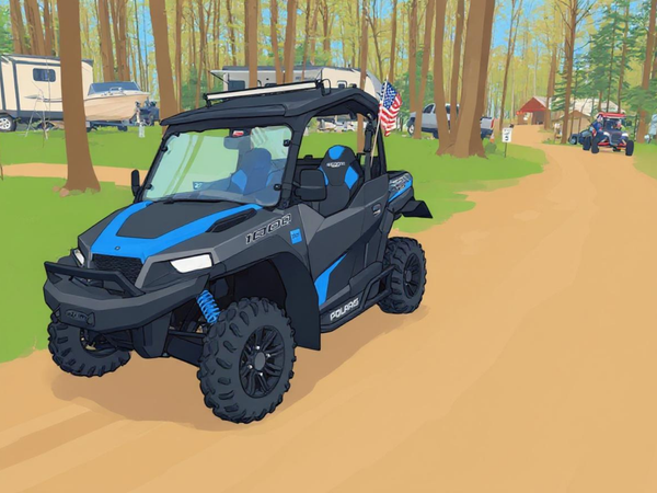 Trailside Hideaway Campground, Laona, WI - Forest County ATV Trails